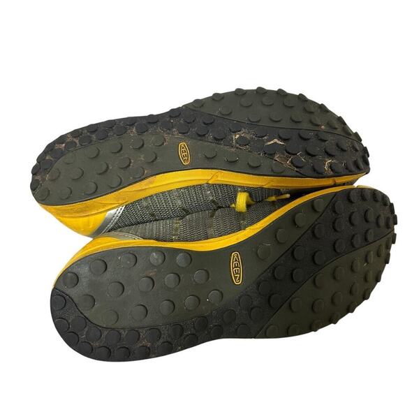 Keen Sze 10 Men A86 TR Yellow Grey Mesh Trail Running Shoe Athletic Outdoor Hike - Picture 7 of 9